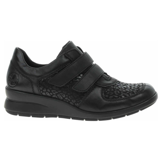 detail Dámske poltopánky Rieker L4868-00 schwarz