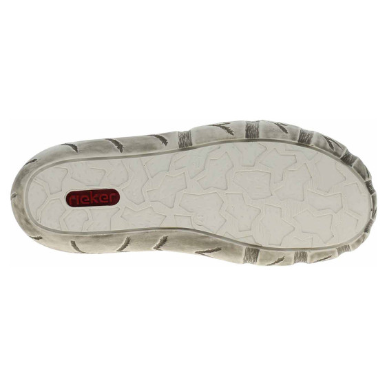 detail Dámske poltopánky Rieker L0303-60 beige kombi