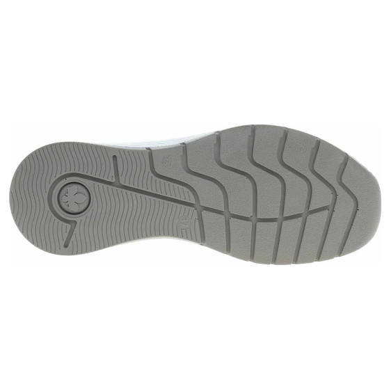 detail Dámske poltopánky Rieker N6506-80 weiss