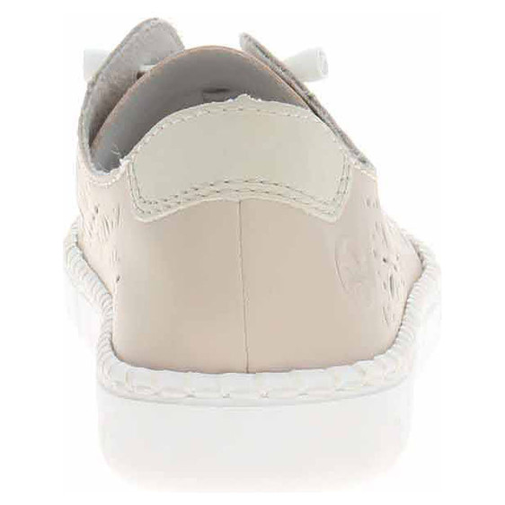 detail Dámske poltopánky Rieker M2354-31 rosa