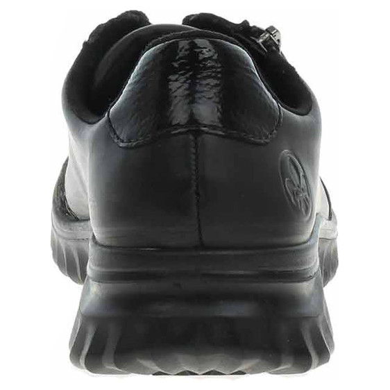 detail Dámske poltopánky Rieker 59001-00 schwarz