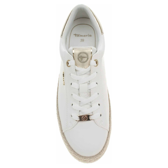 detail Dámska topánky Tamaris 1-23713-42 white-gold