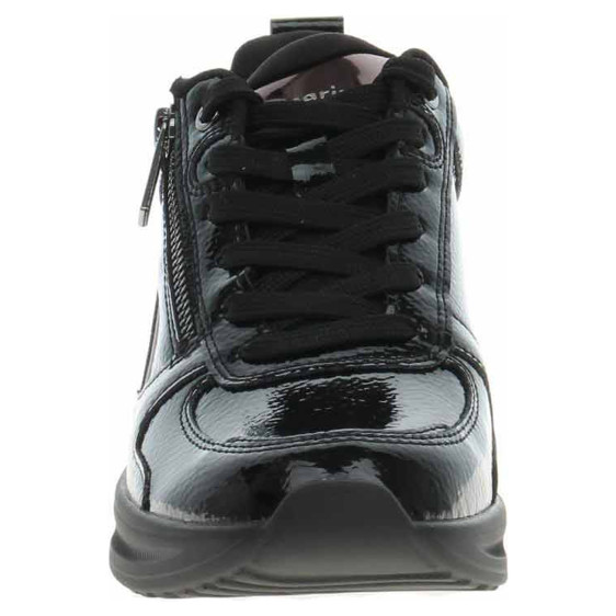 detail Dámske poltopánky Tamaris 1-23754-45 black patent