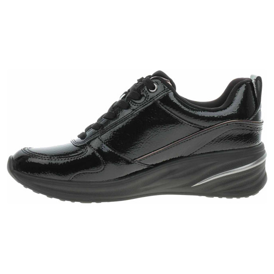 detail Dámske poltopánky Tamaris 1-23754-45 black patent