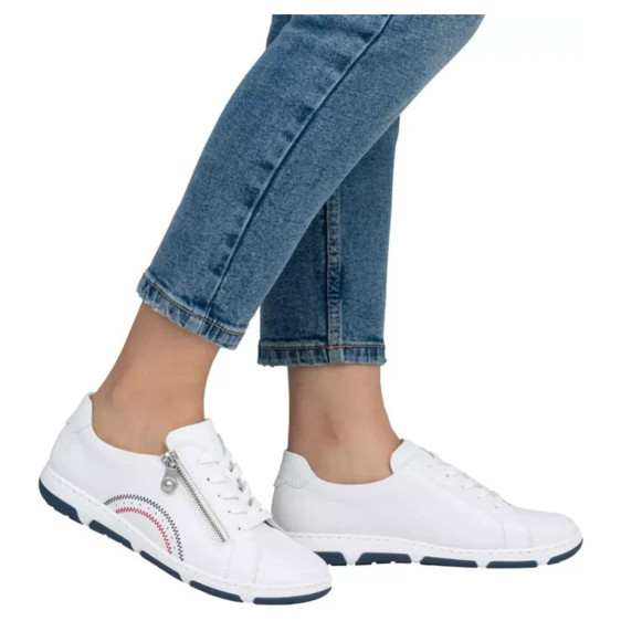 detail Dámska topánky Rieker 42424-80 weiss