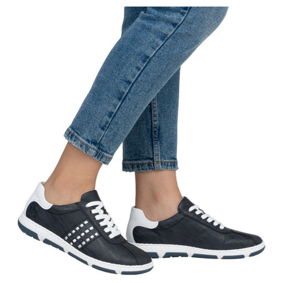 detail Dámska topánky Rieker 42408-14 blau