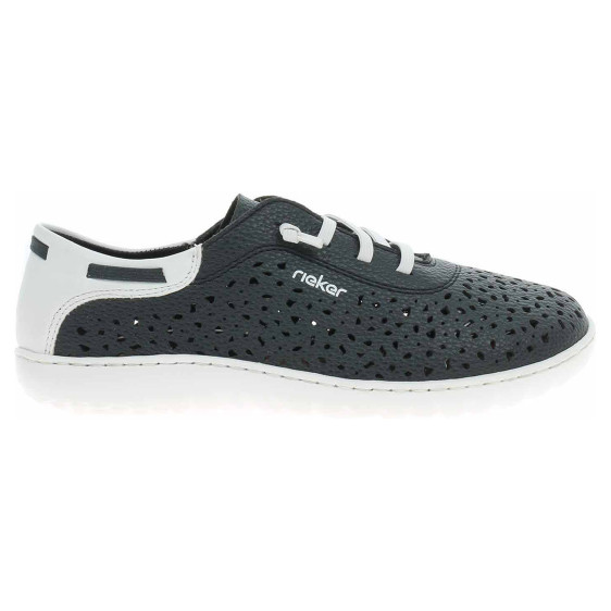 detail Dámske poltopánky Rieker 52805-14 blau kombi