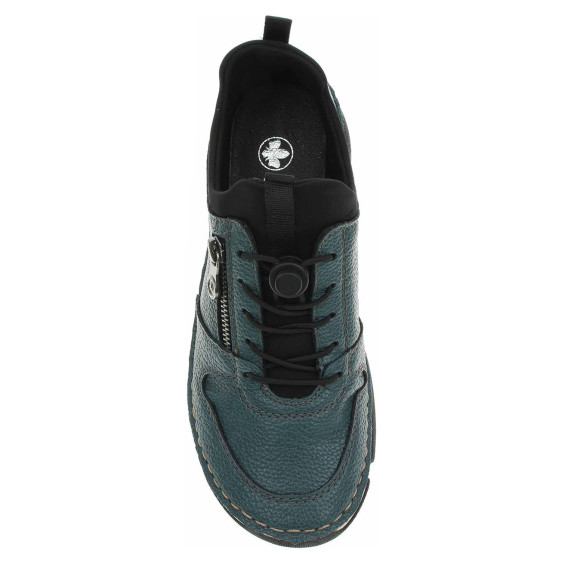 detail Dámske poltopánky Rieker 45951-14 blau