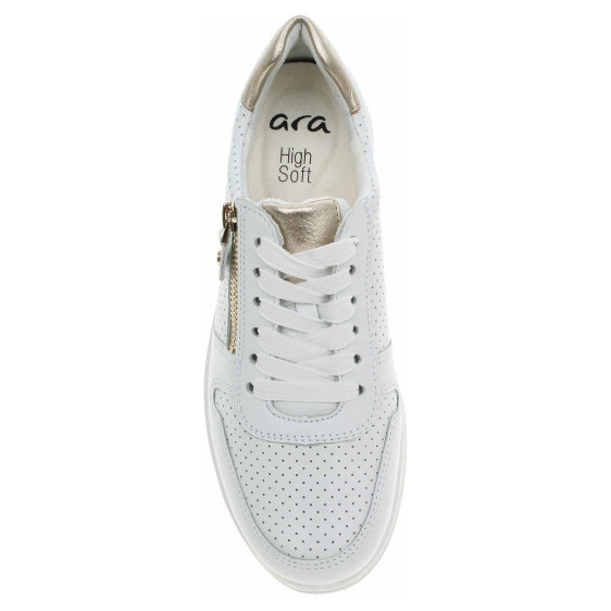 detail Dámske poltopánky Ara 12-25510-04 weiss-platin