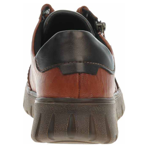 detail Dámske poltopánky Rieker N1301-22 braun