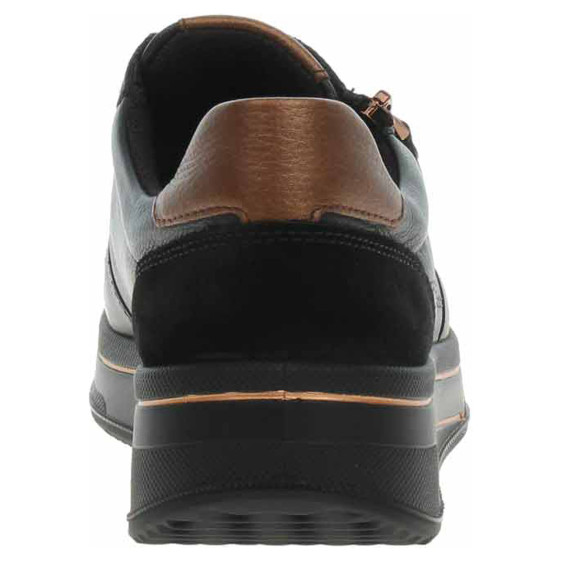 detail Dámske poltopánky Ara 12-27540-01 schwarz-marrone