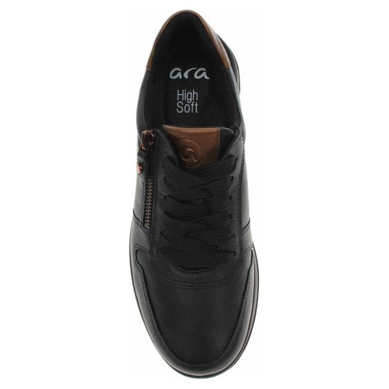 detail Dámske poltopánky Ara 12-27540-01 schwarz-marrone