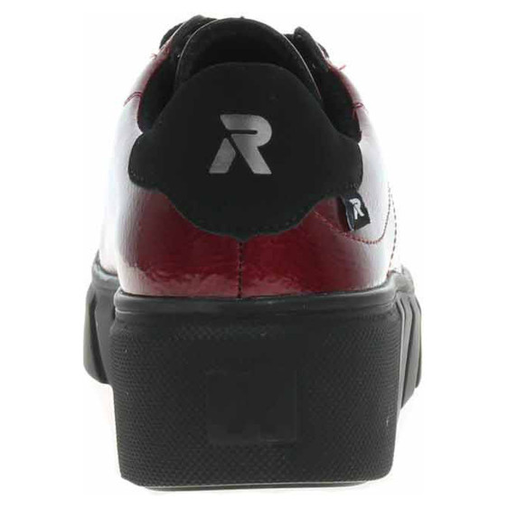 detail Dámske poltopánky Rieker W2601-35 rot