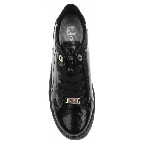 detail Dámske poltopánky Rieker W2601-00 schwarz