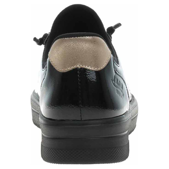 detail Dámske poltopánky Jana 8-23764-45 black patent