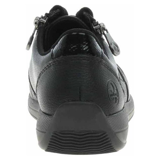 detail Dámske poltopánky Rieker N1100-00 schwarz