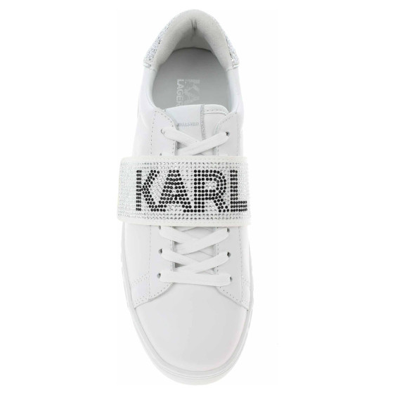 detail Dámska topánky Karl Lagerfeld KL61037 01S White Lthr