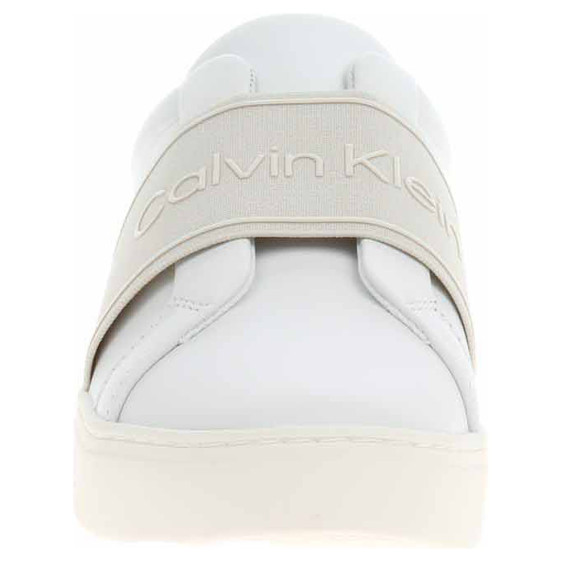 detail Dámska topánky Calvin Klein HW0HW01676 0K6 White-Dk Ecru