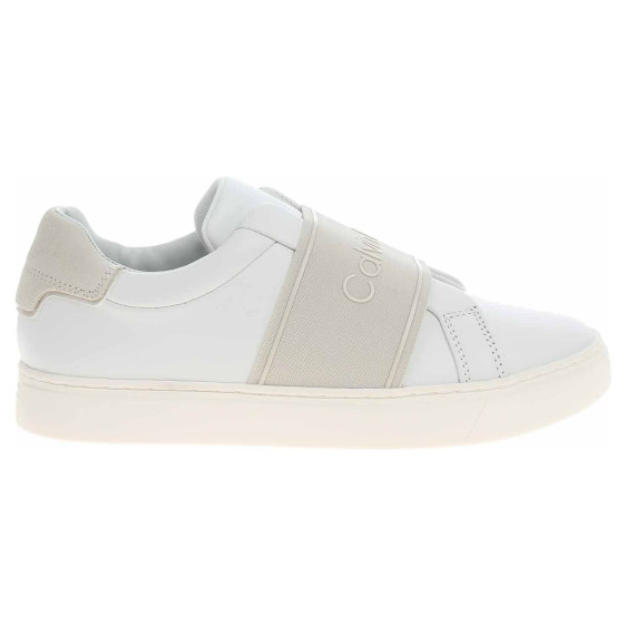 detail Dámska topánky Calvin Klein HW0HW01676 0K6 White-Dk Ecru