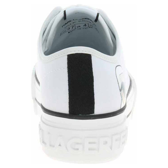 detail Dámska topánky Karl Lagerfeld KL60410N 911 White Canvas