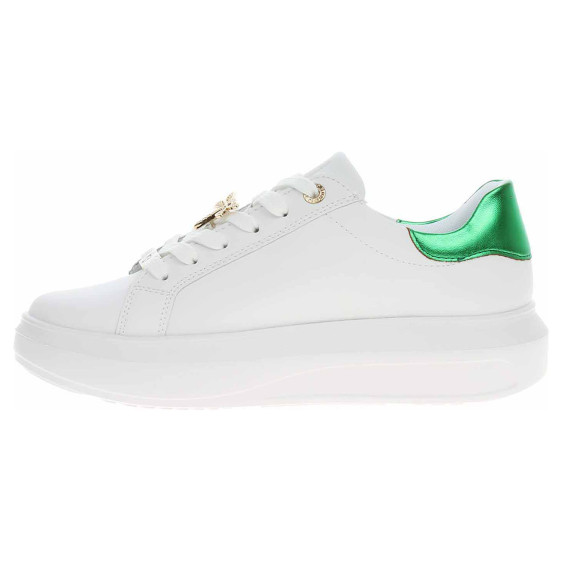 detail Dámska topánky Rieker W1202-81 weiss kombi