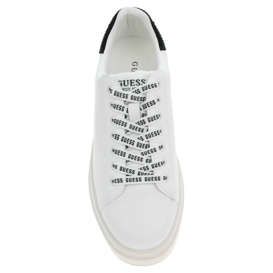 detail Dámska topánky Guess FLTELBLEA12-WHBLK