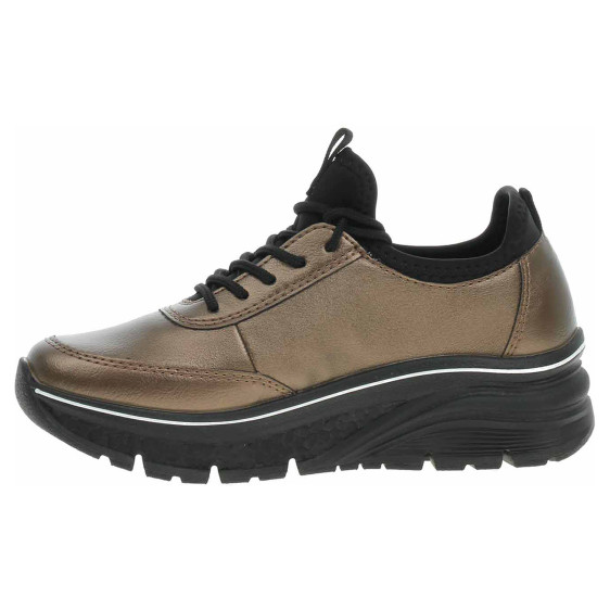 detail Dámska topánky Rieker 48050-90 bronze