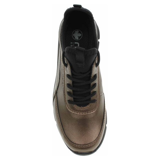 detail Dámska topánky Rieker 48050-90 bronze