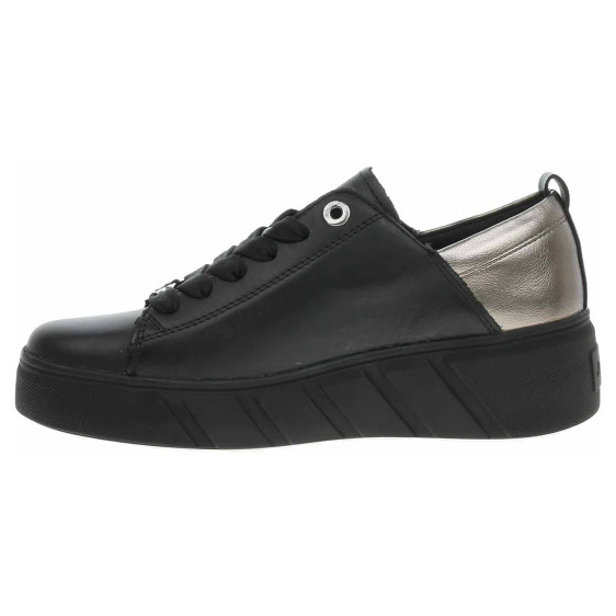 detail Dámska topánky Rieker W0502-03 schwarz-altsilber