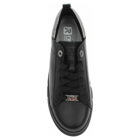 detail Dámska topánky Rieker W0502-03 schwarz-altsilber