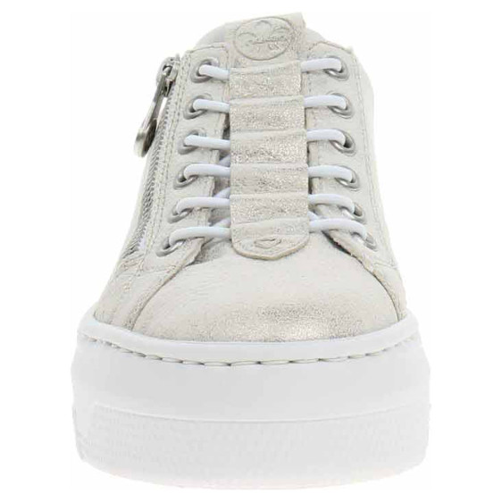 detail Dámska topánky Rieker M1953-60 beige kombi