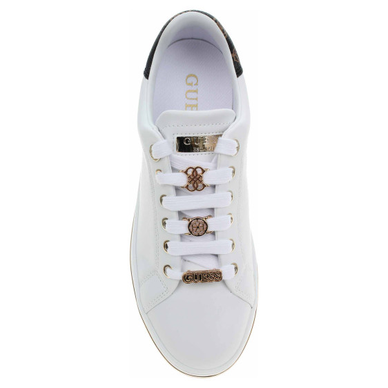 detail Dámska topánky Guess FLPSTAELE12-WHITE