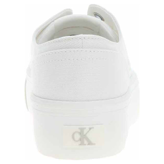 detail Dámska topánky Calvin Klein YW0YW01763 01W Triple Bright White