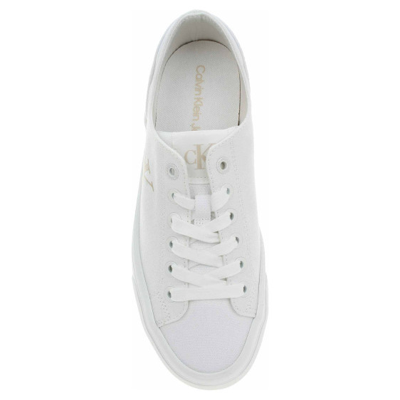 detail Dámska topánky Calvin Klein YW0YW01763 01W Triple Bright White