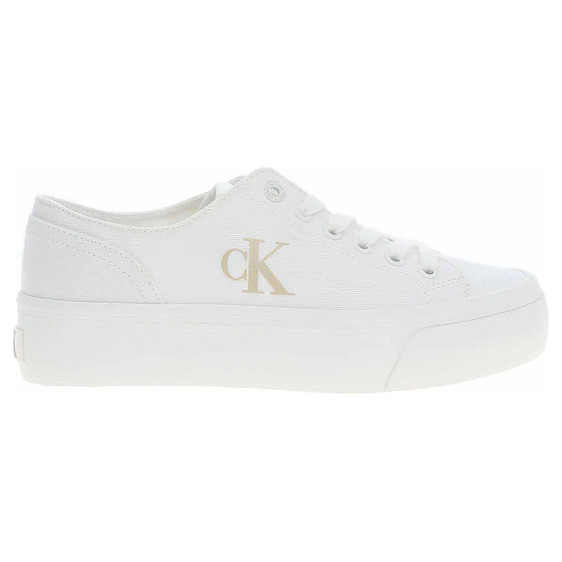 detail Dámska topánky Calvin Klein YW0YW01763 01W Triple Bright White