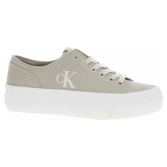 detail Calvin Klein dámská obuv YW0YW01763 ACF Eggshell-Creamy White