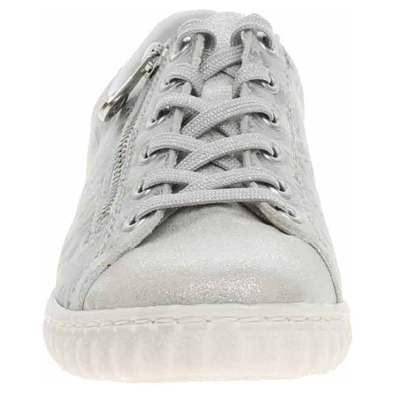 detail Dámska topánky Rieker N0900-90 silber-platin