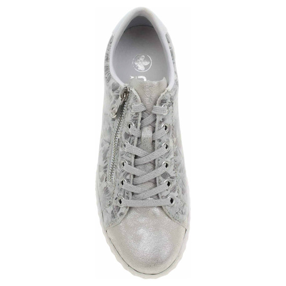 detail Dámska topánky Rieker N0900-90 silber-platin