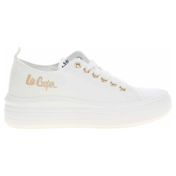 detail Dámske plátěnky Lee Cooper LCW-24-44-2462LB white-gold