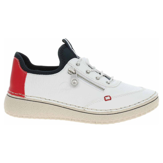 detail Dámska topánky Rieker 50962-80 weiss