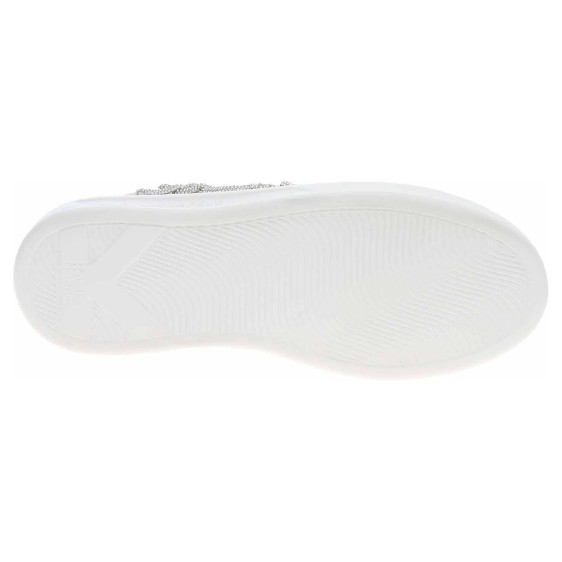 detail Dámska topánky Karl Lagerfeld KL62511G 01S white lthr w-silver