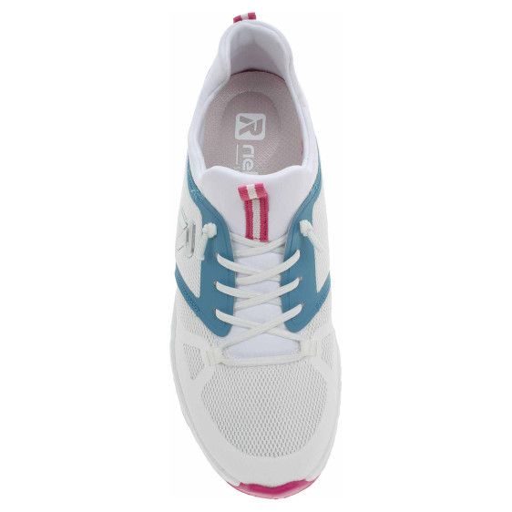 detail Dámska topánky Rieker N5258-80 weiss