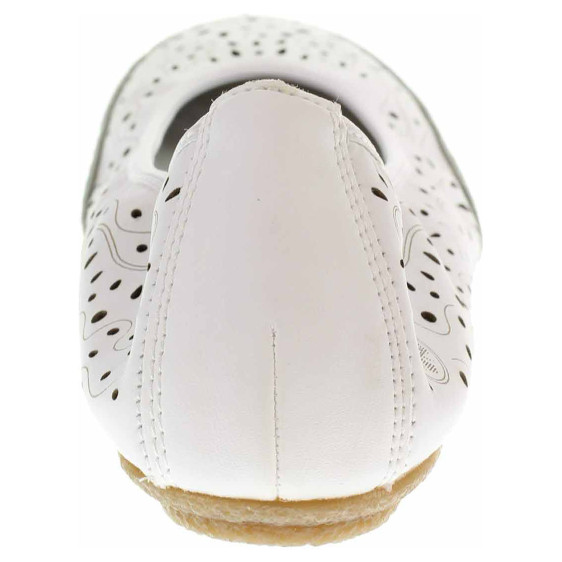 detail Dámske baleriny Rieker 41460-80 weiss
