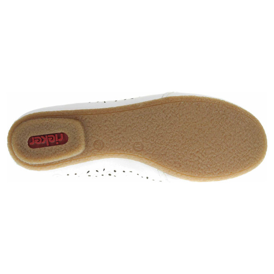 detail Dámske baleriny Rieker 41460-80 weiss