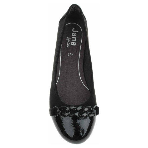 detail Dámske baleriny Jana 8-22165-41 black