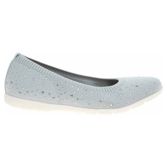 detail Dámske baleriny Caprice 9-22107-42 lt grey knit