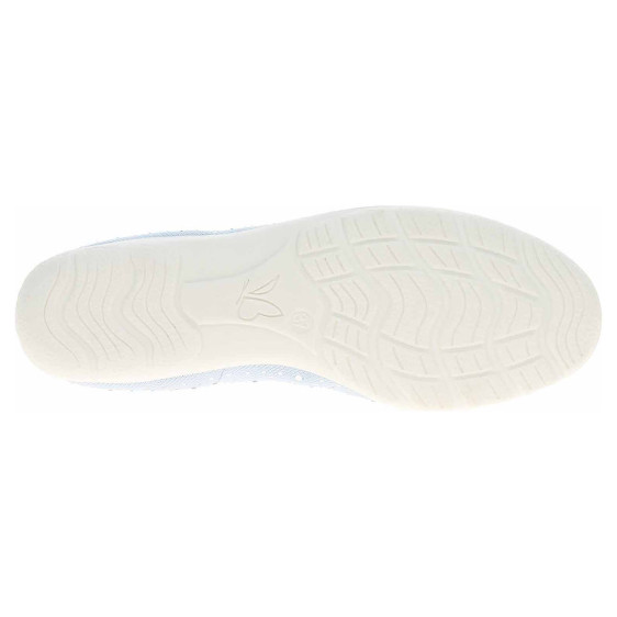 detail Dámske baleriny Caprice 9-22107-42 lt.blue knit