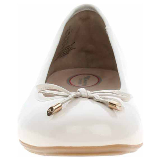 detail Dámske baleriny Tamaris 8-52102-42 creme patent