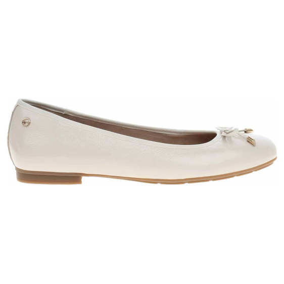 detail Dámske baleriny Tamaris 8-52102-42 creme patent