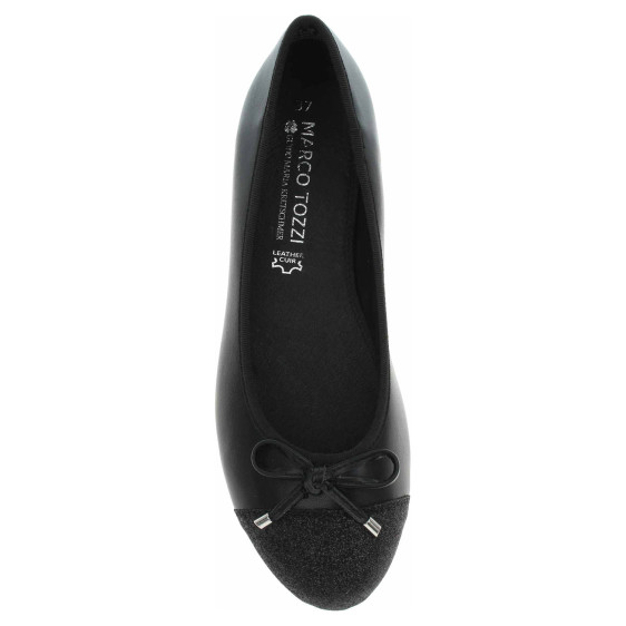 detail Dámske baleriny Marco Tozzi 2-82100-42 black comb